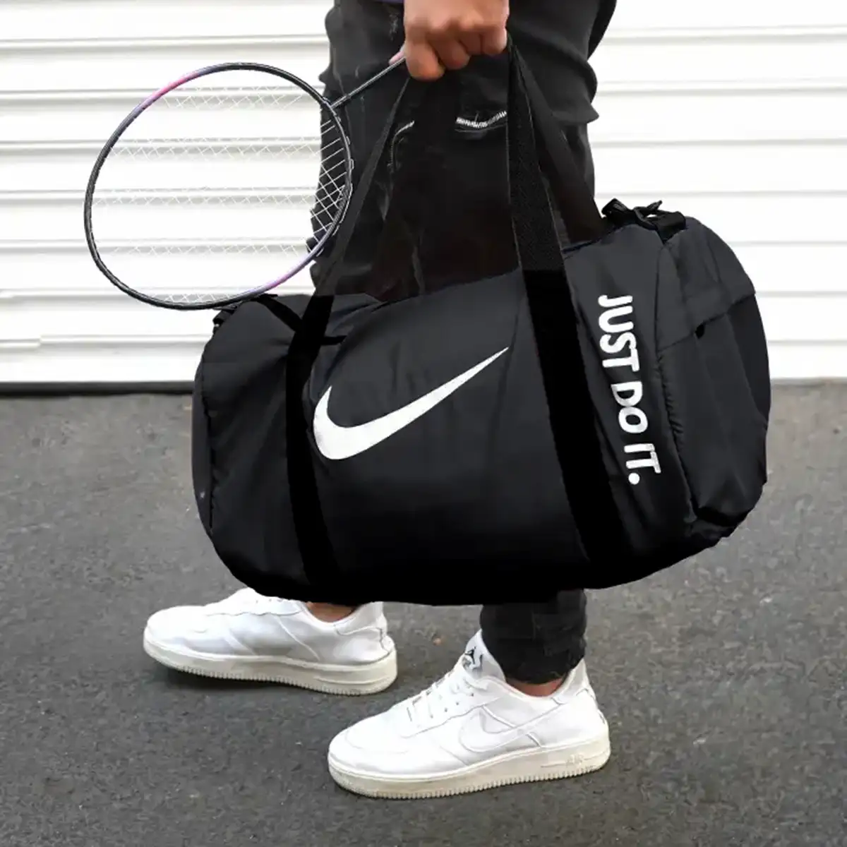 کیف ورزشی نایک مشکی مدل jenga