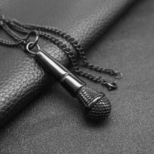 گردنبند میکروفون ( مشکی )