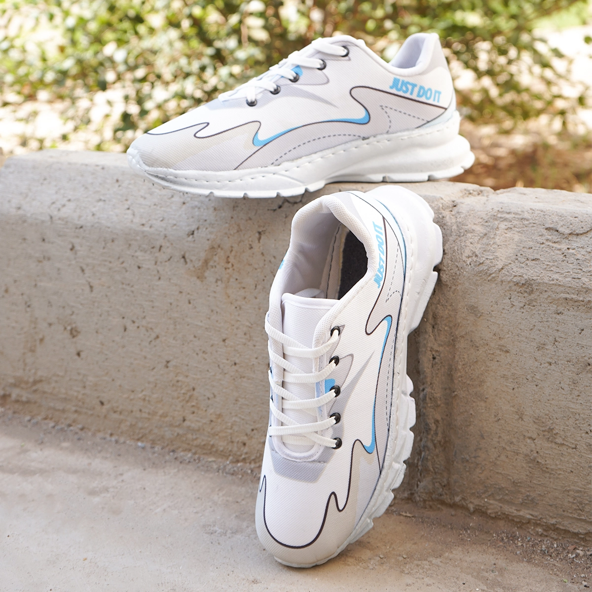 کفش ورزشی مردانه (T) طوسی مدل Just do it