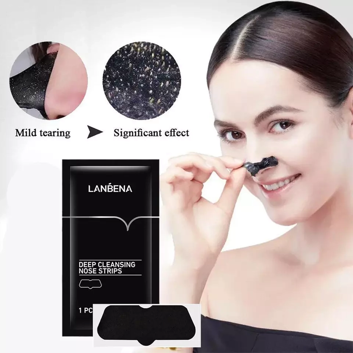 چسب بینی ورقه ای مدل LANBENA ( 3عددی )