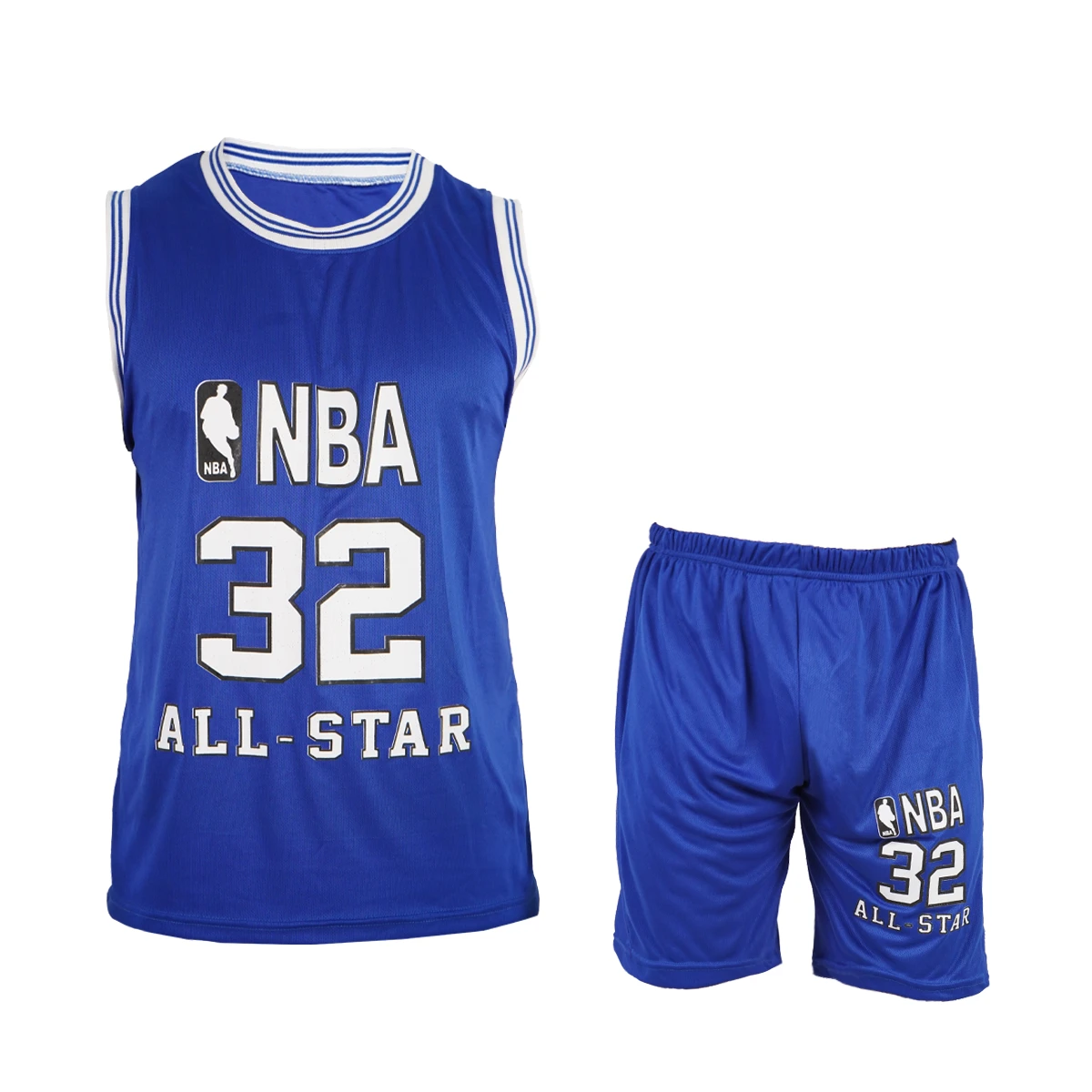 ست رکابی شلوارک آبی مردانه مدلJordan 23