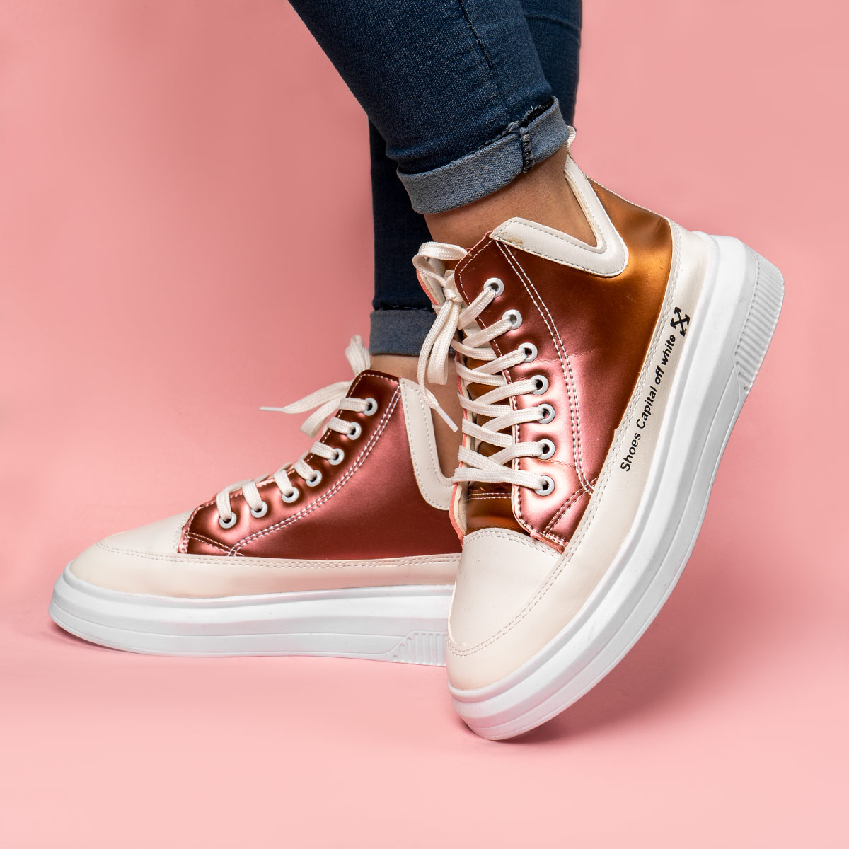 کفش ساقدار دخترانه مدلRozha