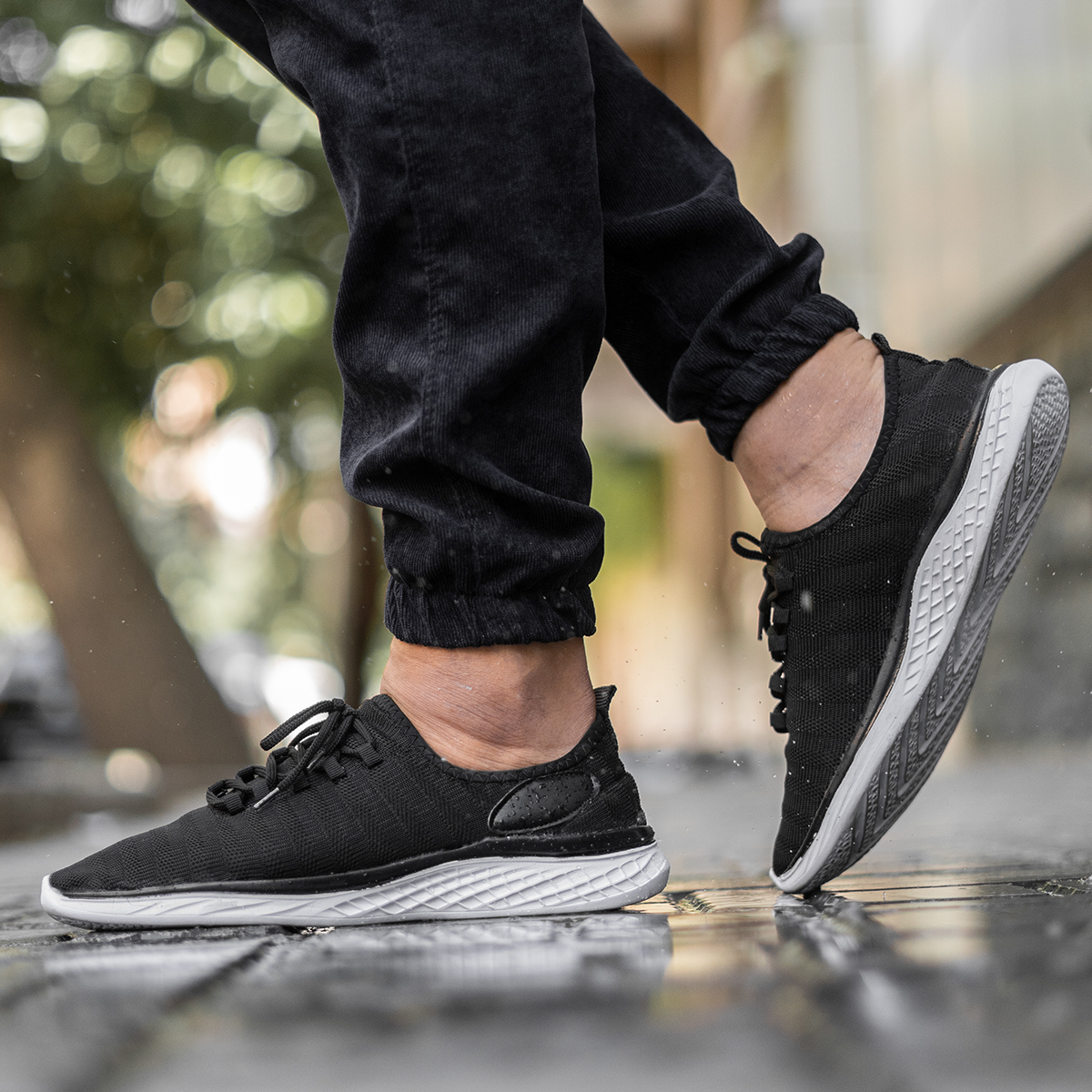 کفش ورزشی مشکی مردانه مدل Uamak