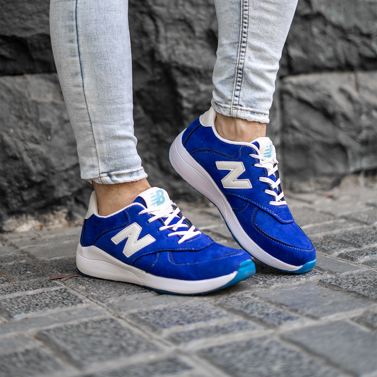 کفش ورزشی New Balance مردانه آبی مدل Gavin