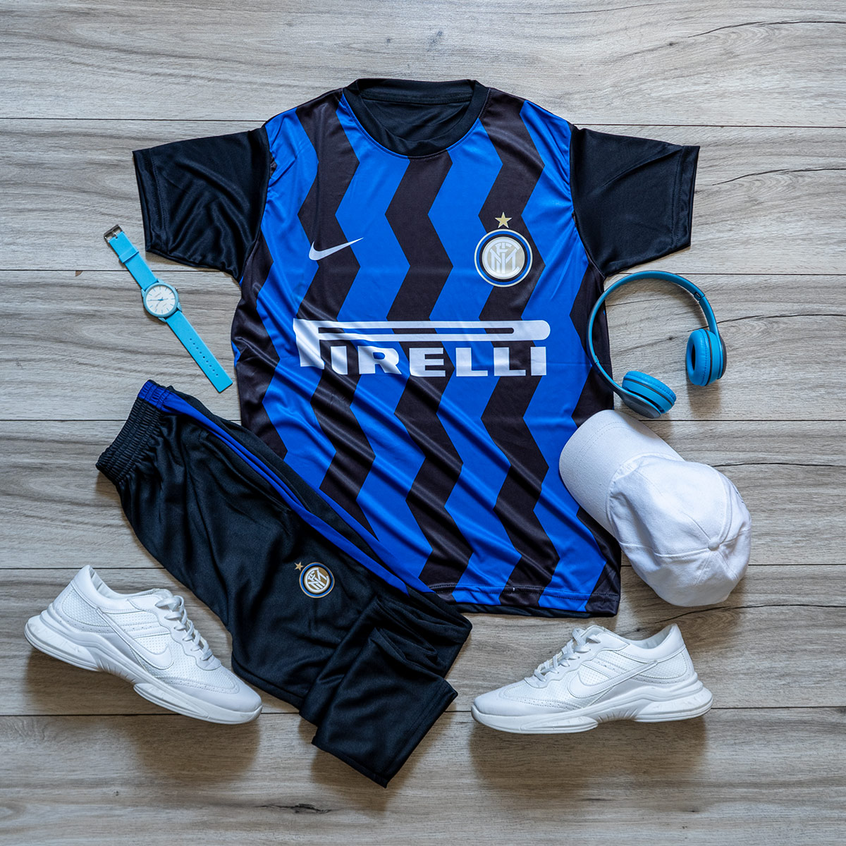 ست تیشرت شلوار اینترمیلان مردانه مدل Italy