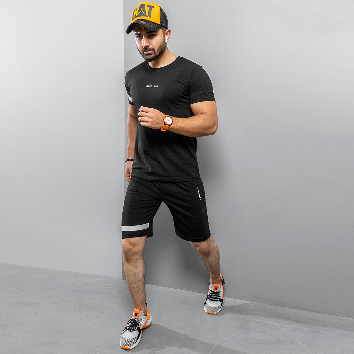 ست تیشرت شلوارک مردانه مدل Amot