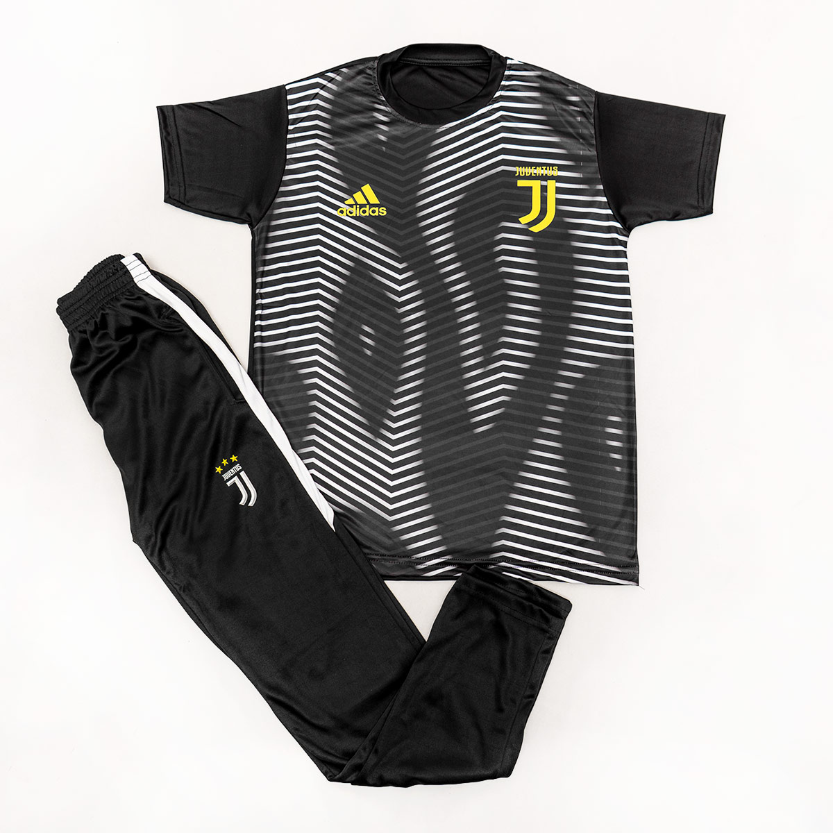 ست تیشرت شلوار یوونتوس مردانه مدل D74