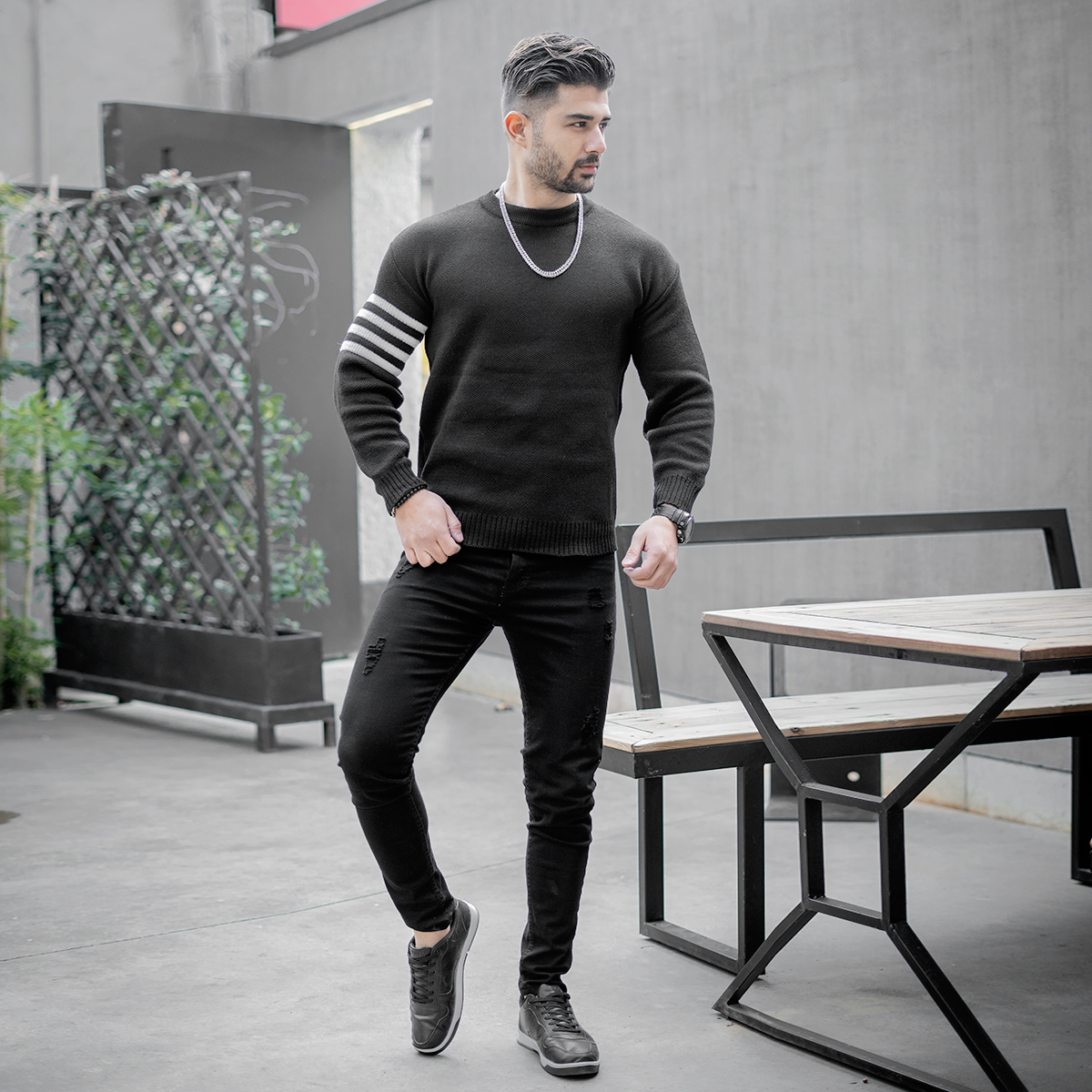 پلیور مردانه مدل Arosha